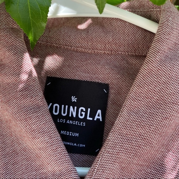 Red casual shirt - Picture 3 of 5